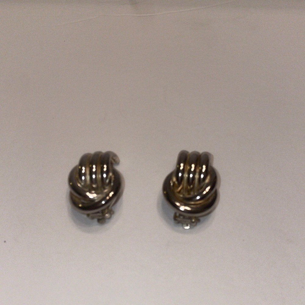 Eternal knot vintage earrings